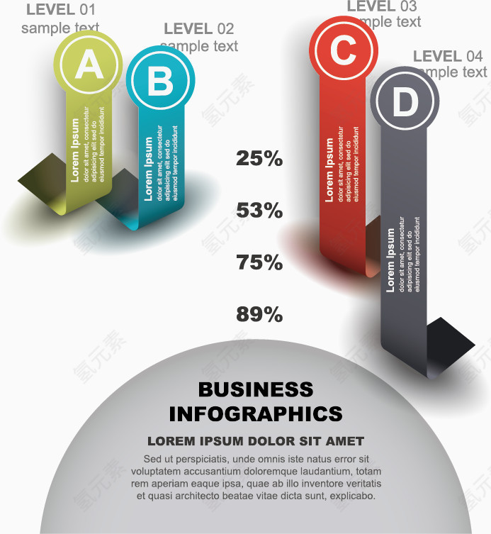 矢量数据分析图表
