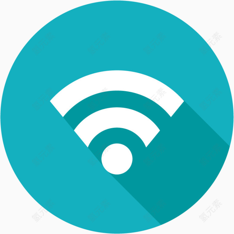 矢量元素wifi小图标