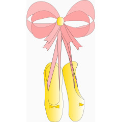 卡通鞋子矢量图