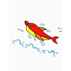 乘风破浪的海豚