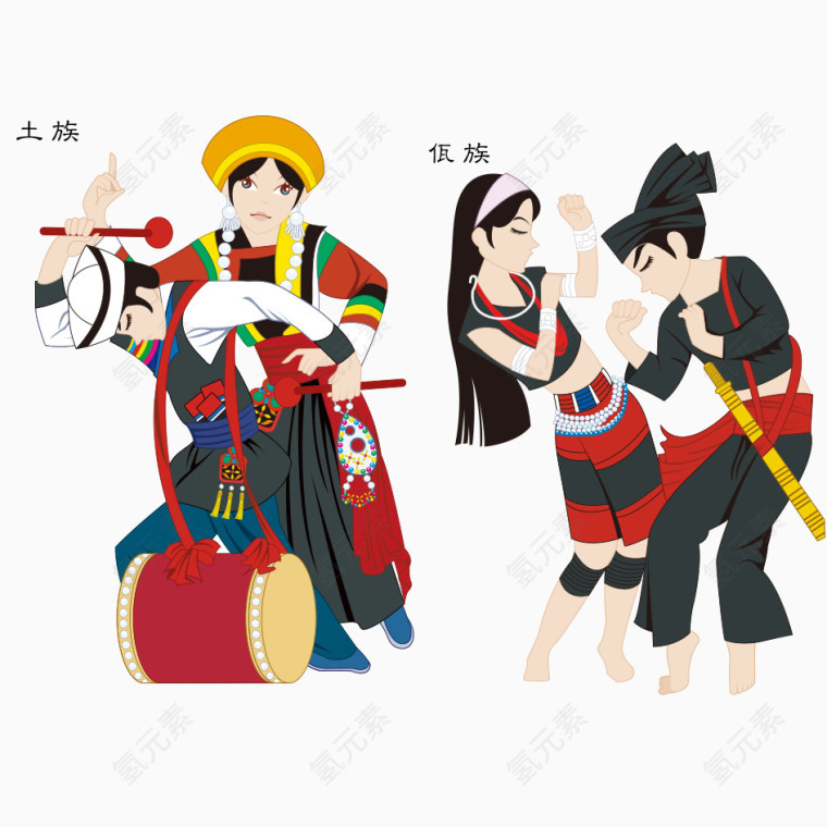 少数民族舞蹈