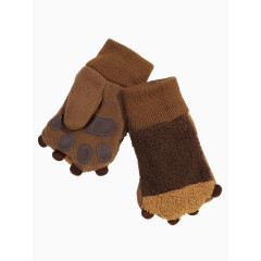 儿童熊掌两指手套