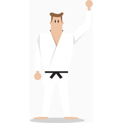 特工运动跑步锻炼矢量PNG图