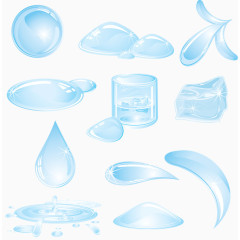 卡通手绘水滴