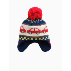 男童女童针织套头帽