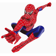 卡通手绘蜘蛛侠超级英雄