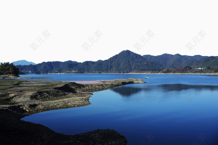 黄山景点太平湖