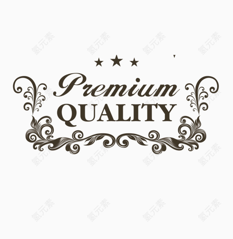 欧式花纹边框矢量素材