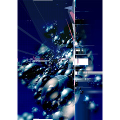 科技未来时尚的光束背景图