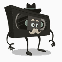 卡通拟人电子产品