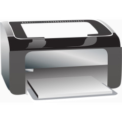 矢量图全新的的打印机