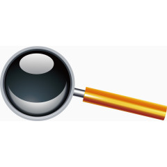 放大镜png矢量素材