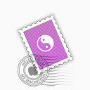 邮票形状电脑图标