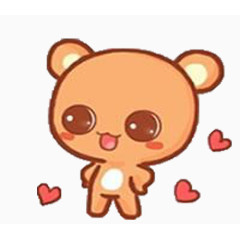 免抠爱心动物