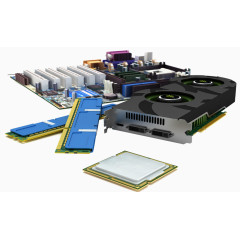 电脑主板硬盘内存条