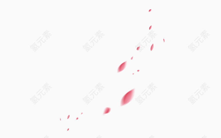 漂浮花瓣雨