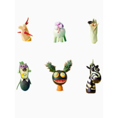 卡通创意水果设计画