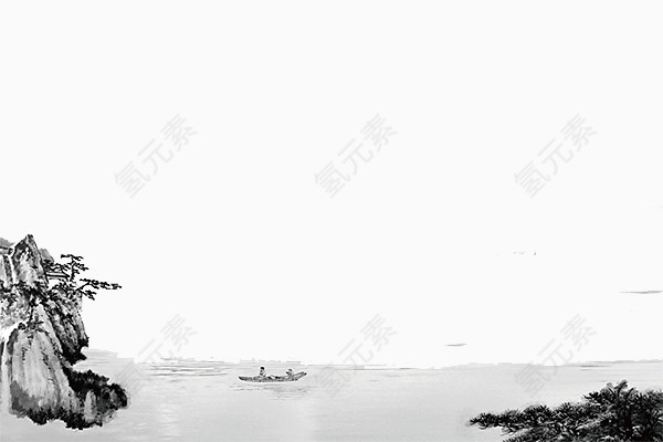 水墨山水