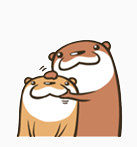 水獭卡通表情包