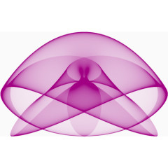 紫色科技感线条