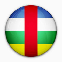 非洲中央国旗对共和国世界国旗图标