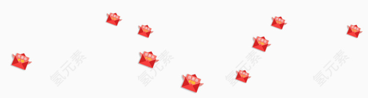 红包漂浮元素