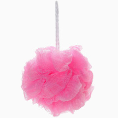 卫浴沐浴球实物　