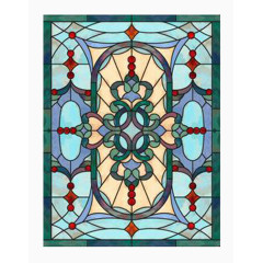 教堂彩绘玻璃图片