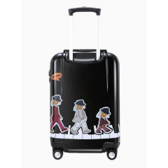 黑色可爱行李箱