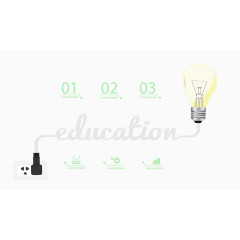 矢量教育PPT素材