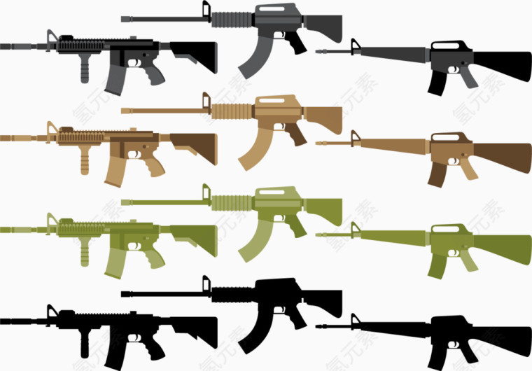 矢量图战争武器