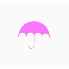 简笔雨伞