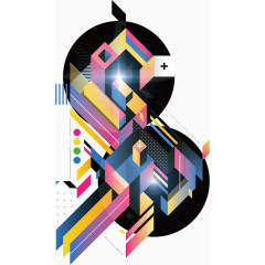 精美图案矢量信息图标