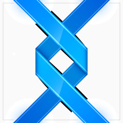 矢量PPT纽带