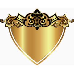 金色花纹装饰框架