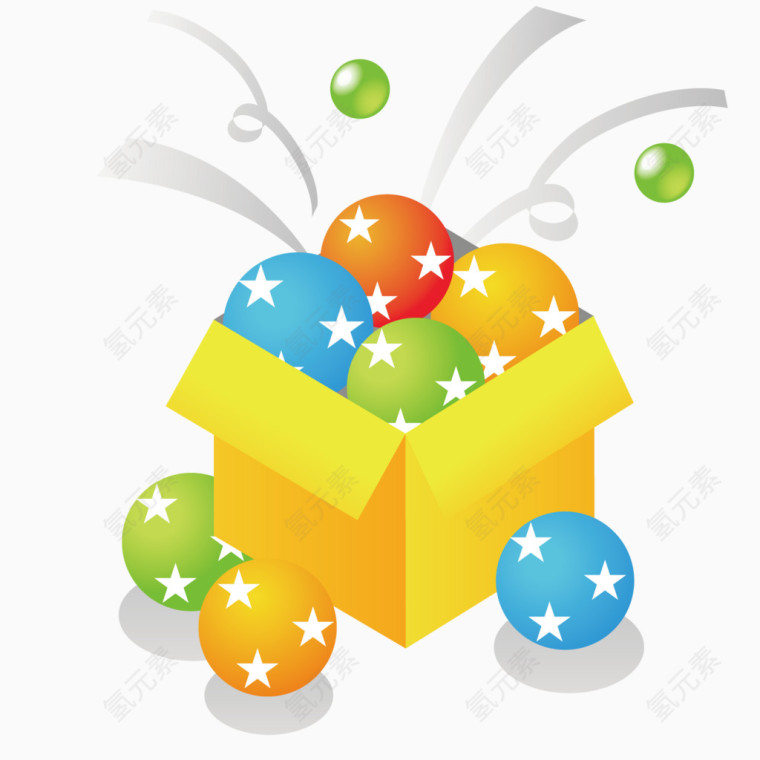 装在盒子里的烟花