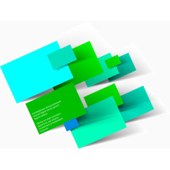 彩色贴纸便签背景装饰矢量素材