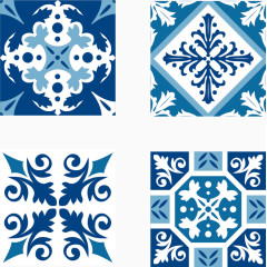 矢量民族风花纹