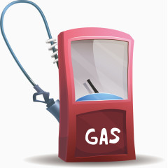 矢量图加油设备