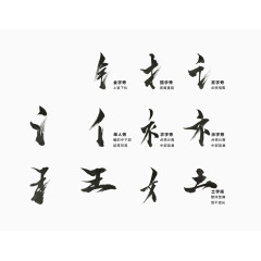 传统文化汉字偏旁部首