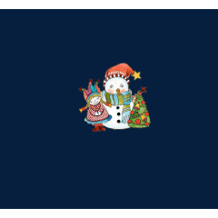 小人雪人圣诞树