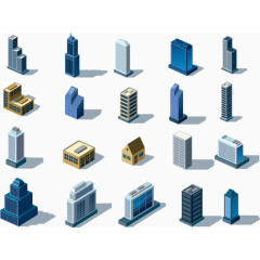 建筑设计矢量素材