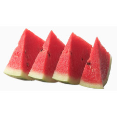 切开的红瓤西瓜