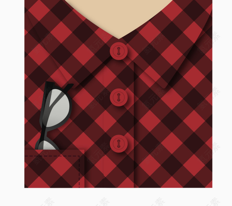 父亲节装饰元素