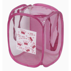 拉链式折叠洗衣篮