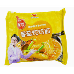 巧面馆香菇炖鸡面