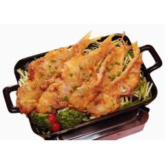 铁板香煎金线鱼