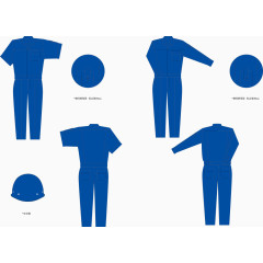 生产管理员服矢量图