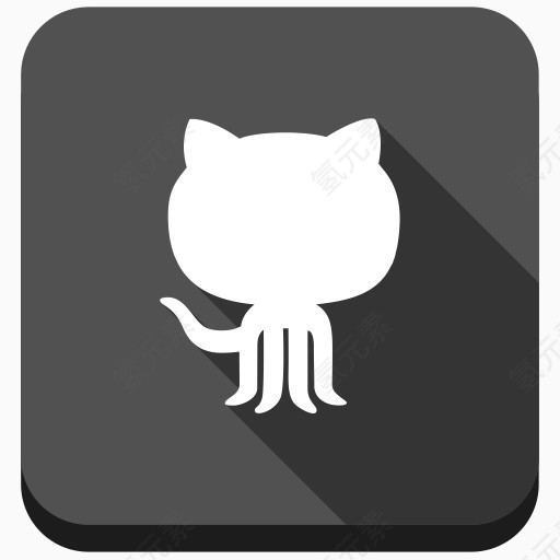 猫发展Git的枢纽GitHub凯蒂程序员编程社交按钮
