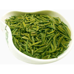 简洁茶叶白底图素材